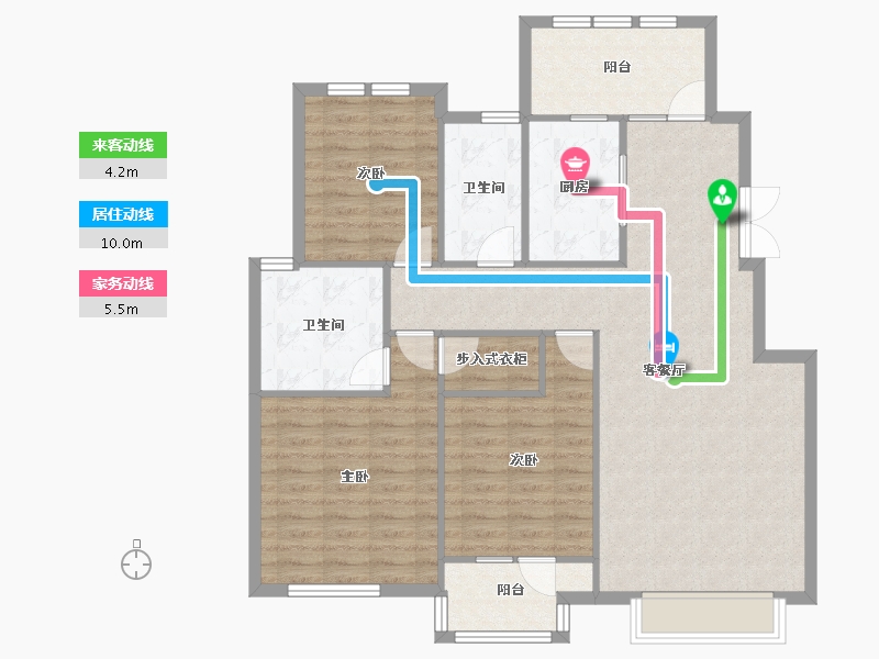 天津-天津市-泊玺苑8号楼,泊玺苑9号楼,泊玺苑10号楼,天房泊玺苑泊玺苑8号楼,泊玺苑9号楼,-109.26-户型库-动静线