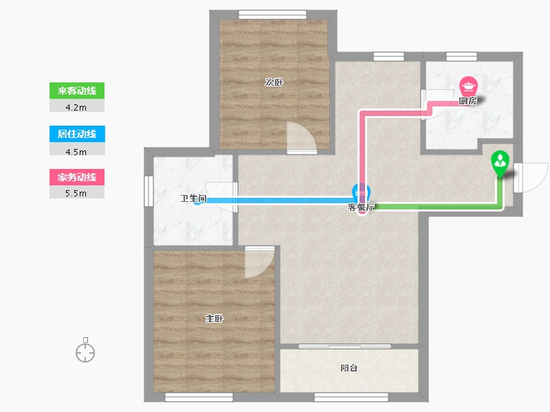 天津-天津市-宝利BLOCK街区,7号楼,8号楼,11号楼,4号楼,5号楼,10号楼建面9-65.58-户型库-动静线