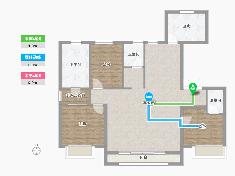 天津-天津市-保利和园瑞和园1号楼,瑞和园5号楼,瑞和园6号楼,瑞和园7号楼,瑞和园10号楼建面-99.40-户型库-动静线