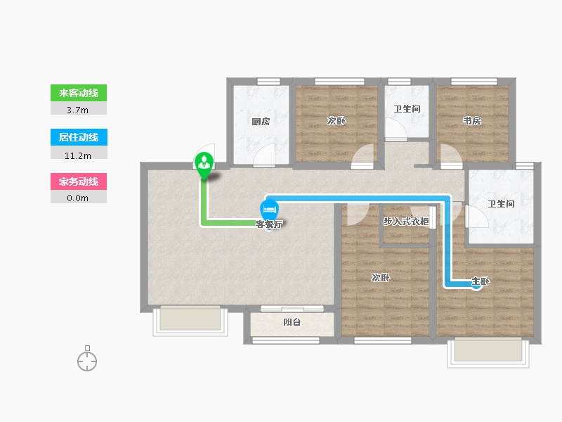 天津-天津市-路劲隽悦府隽悦花园9号楼,隽悦花园10号楼,隽悦花园13号楼,隽悦花园14号楼,隽悦-97.09-户型库-动静线