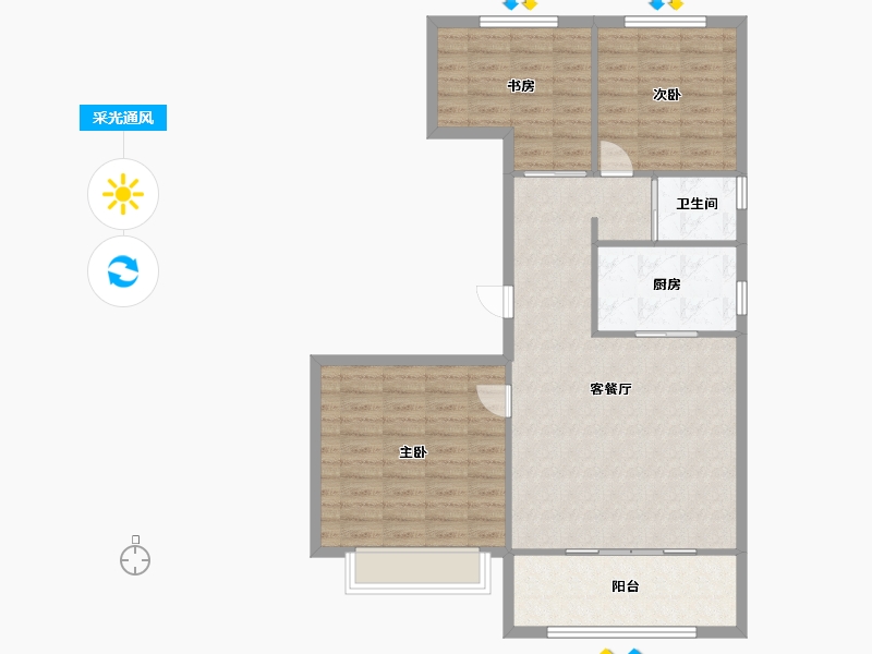 天津-天津市-碧桂园听湖56号楼,57号楼,58号楼,59号楼,60号楼,61号楼建面11-90.40-户型库-采光通风