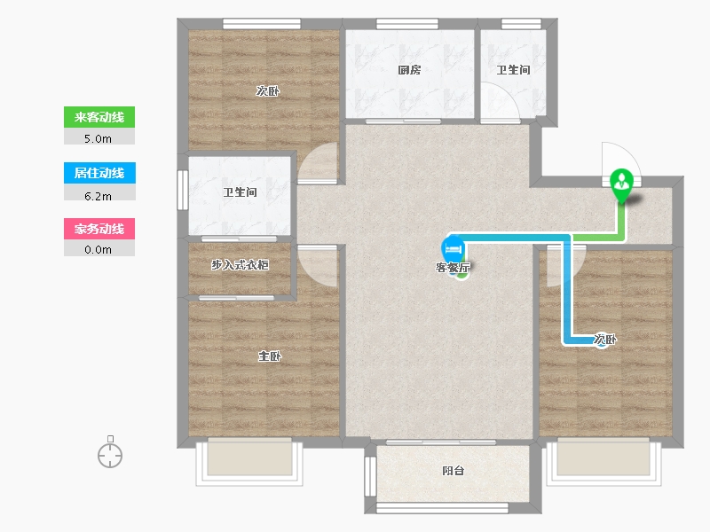 天津-天津市-碧桂园云湖14号楼,7号楼,15号楼,1号楼,2号楼,5号楼,6号楼,-86.40-户型库-动静线