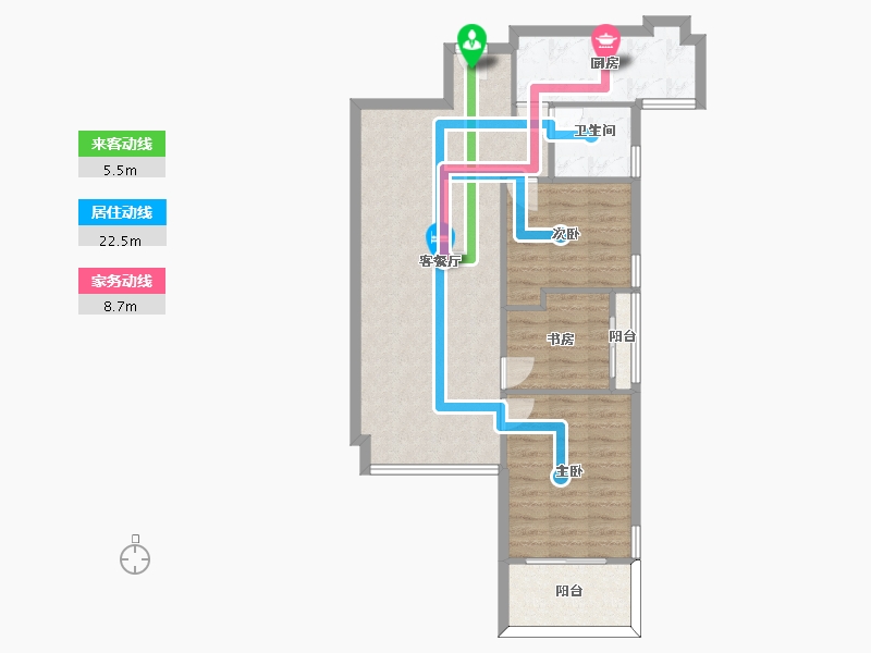 广东省-深圳市-中信湾上六座-78.79-户型库-动静线