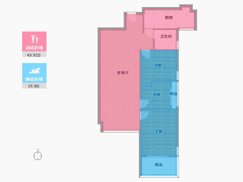 广东省-深圳市-中信湾上六座-78.79-户型库-动静分区