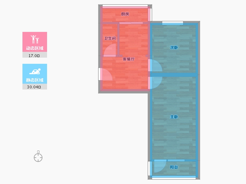 河北省-石家庄市-青园小区-41.20-户型库-动静分区