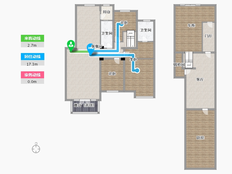 辽宁省-沈阳市-富邦壹品天城莫子山路（C3,C1,C2)号楼202m²-232.89-户型库-动静线