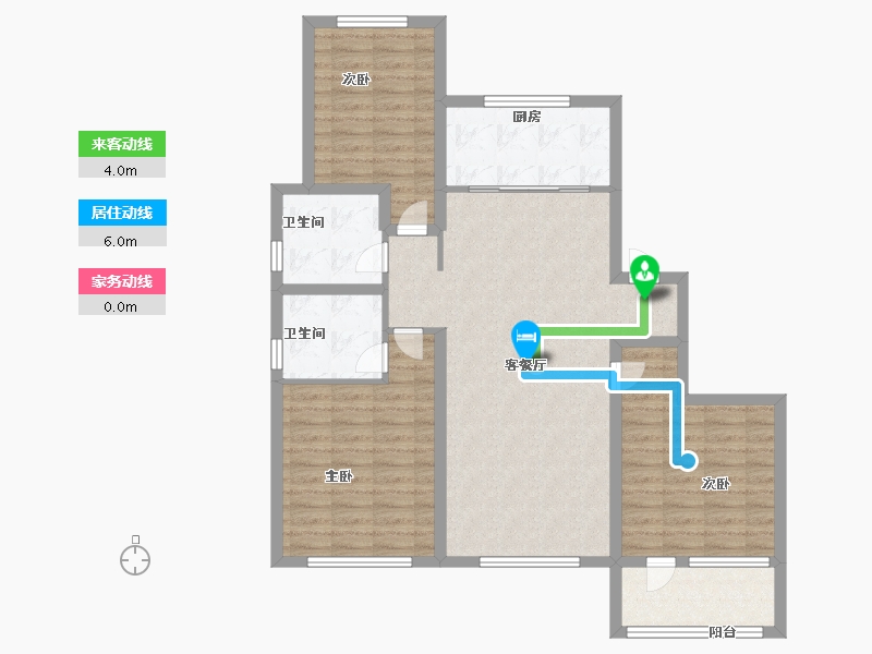 山东省-烟台市-世纪华府-99.99-户型库-动静线