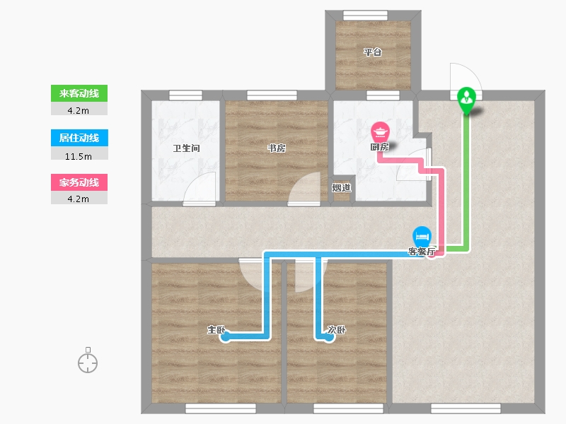 辽宁省-沈阳市-亚泰城蒲河路35-24号（22号楼）,蒲河路35-25号（23号楼）,蒲河路35-20号（1-68.92-户型库-动静线