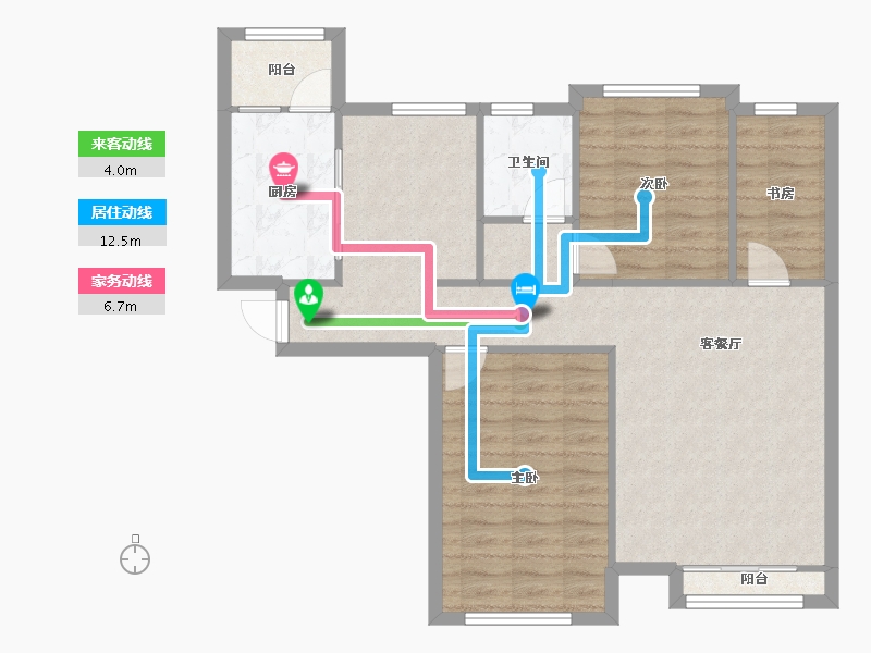 辽宁省-沈阳市-首开国风润城虎石台南大街57-54号（20）,虎石台南大街57-32号（39）,虎石台南大街-82.16-户型库-动静线