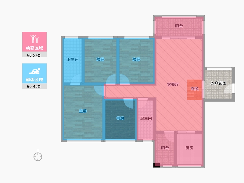 广西壮族自治区-钦州市-松宇时代城-115.89-户型库-动静分区