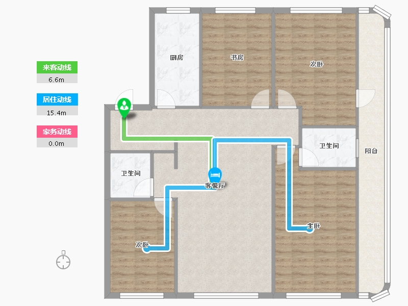 辽宁省-沈阳市-汇置尚都蒲南路5-1号（3-1栋）,蒲南路5-58号（3-6栋）,蒲南路5-59号（3-9-128.43-户型库-动静线