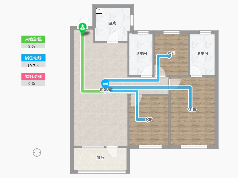 辽宁省-沈阳市-沈阳雅居乐花园B地块蒲南路3-7号(7栋),蒲南路3-14号(14号楼）,蒲南路3-21号(-86.24-户型库-动静线