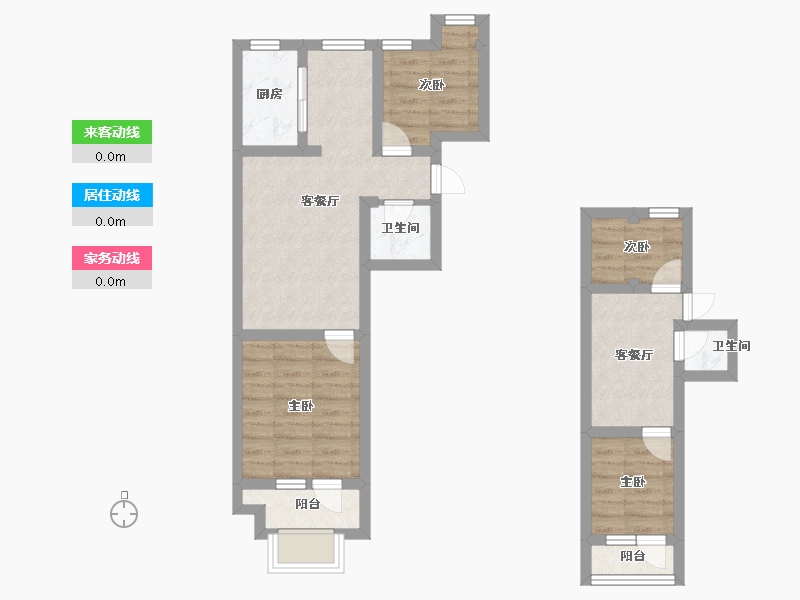 辽宁省-沈阳市-裕湾花园蒲河路5号-5（B5）,蒲河路5号-4（B4）,蒲河路5号-6（B6）,蒲河路5-62.39-户型库-动静线