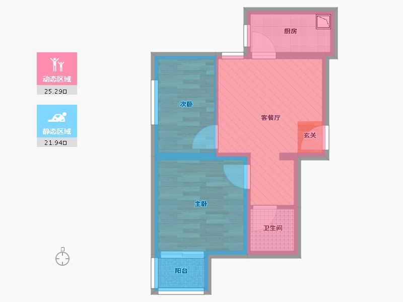 河南省-新乡市-滨河湾小区-40.06-户型库-动静分区