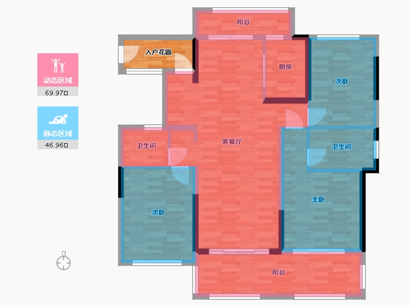 安徽省-阜阳市-明月双清-109.27-户型库-动静分区