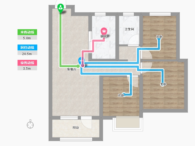 辽宁省-沈阳市-富力盛悦府沈北新区孝信街28号-11号（11号楼）,孝信街28-12号（12号楼）,孝信街2-64.65-户型库-动静线