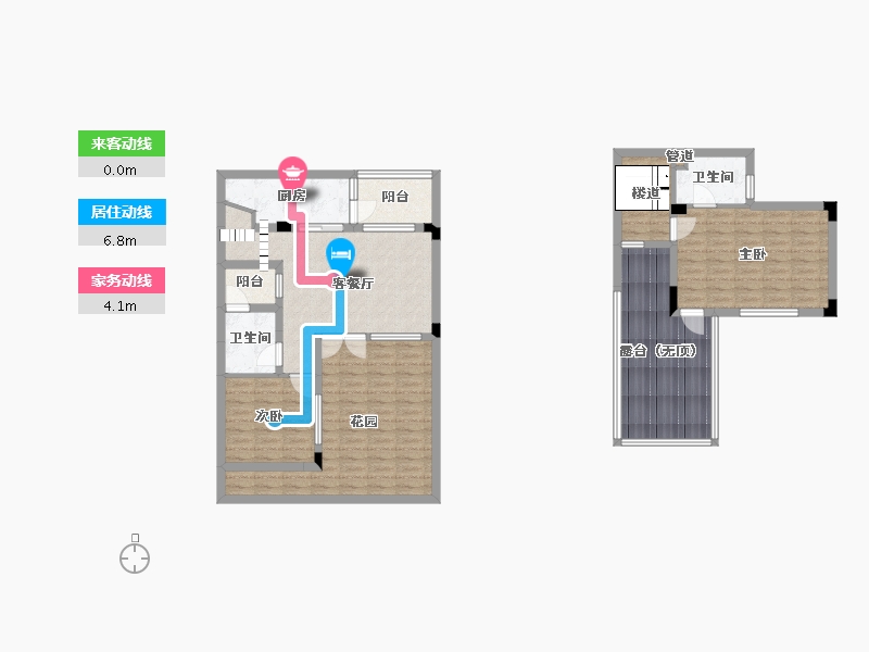 四川省-成都市-梦享春山可望(20,21,24,25)号楼80m²-113.45-户型库-动静线