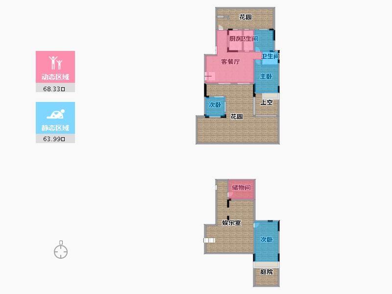 四川省-成都市-天府金融港(11,12,13,14)号楼200m²-298.79-户型库-动静分区