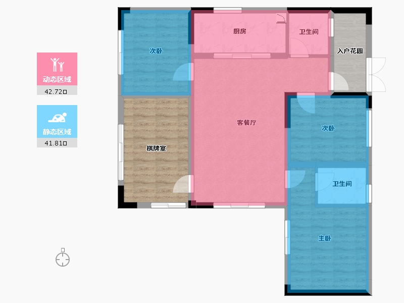 四川省-成都市-郡源山外山二期(29,4,5,6,20,21)号楼99m²-95.94-户型库-动静分区