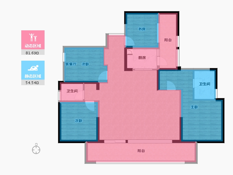 四川省-成都市-优品道锦绣-120.87-户型库-动静分区