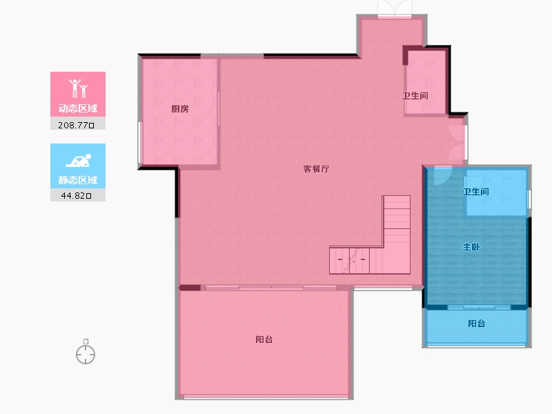 广东省-广州市-佳兆业天墅-240.00-户型库-动静分区