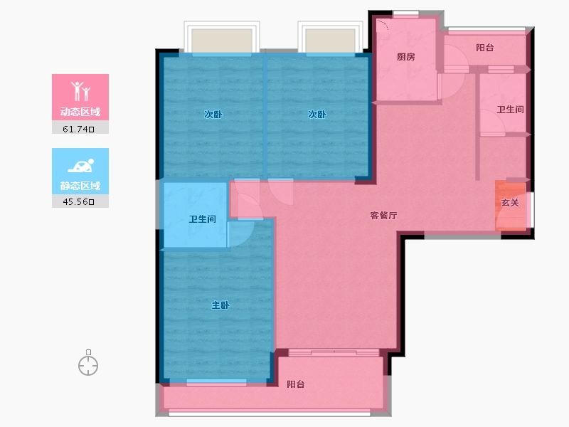 江西省-吉安市-上江界-96.22-户型库-动静分区