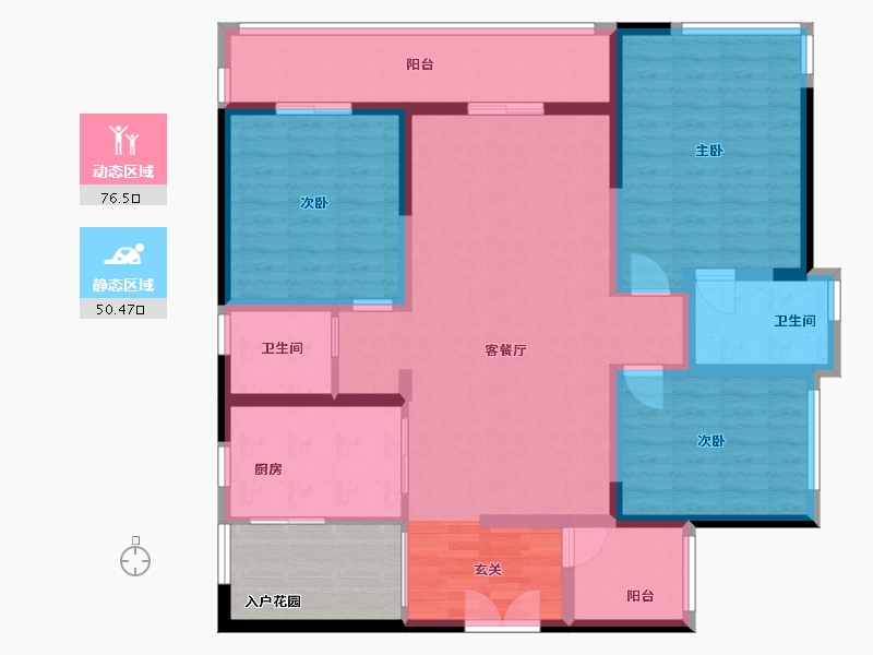 四川省-眉山市-凯旋府-120.38-户型库-动静分区