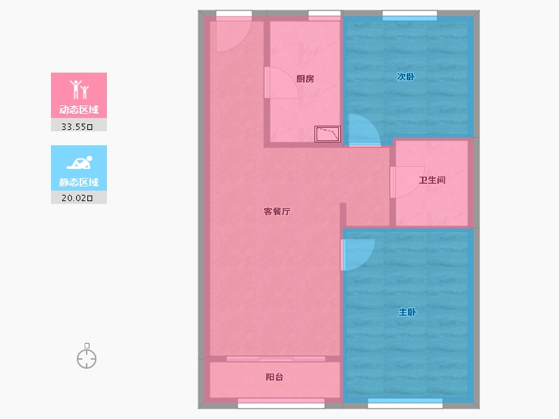 北京-北京市-长辛店安置房E地块-48.00-户型库-动静分区