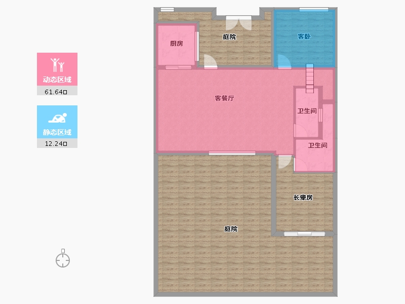 广西壮族自治区-北海市-雅居乐金海湾-159.91-户型库-动静分区