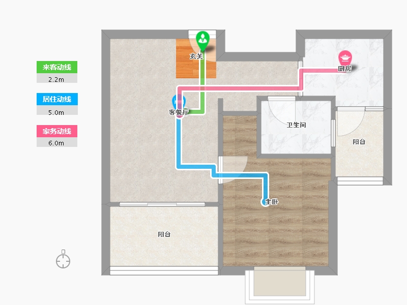 江苏省-苏州市-象屿都城-44.28-户型库-动静线