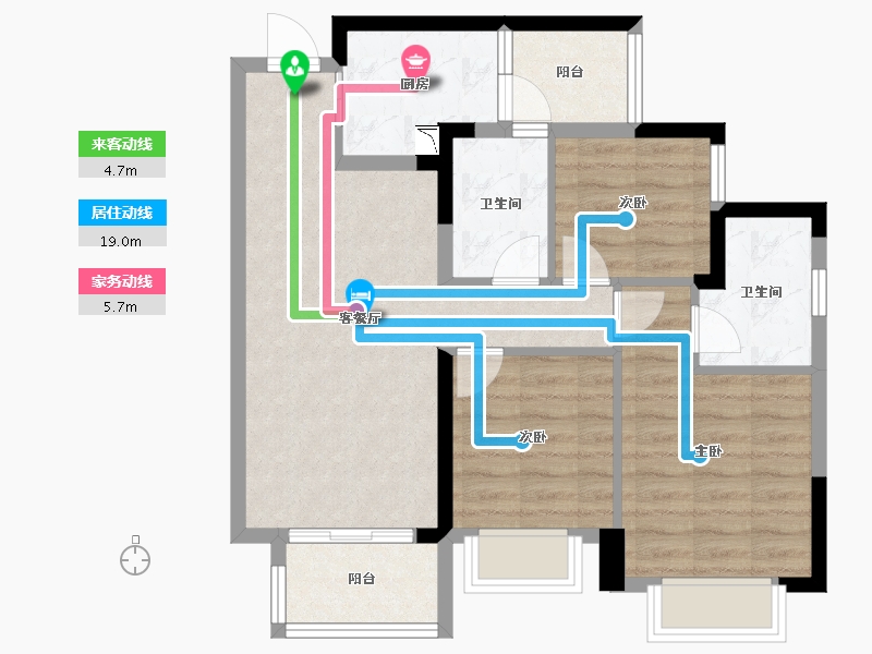 四川省-眉山市-江天樾-73.36-户型库-动静线