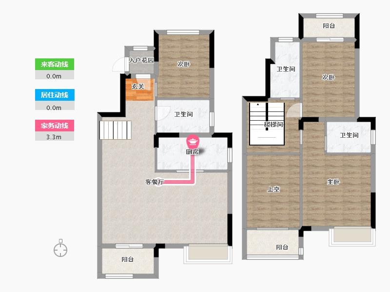 江西省-南昌市-万科-129.24-户型库-动静线