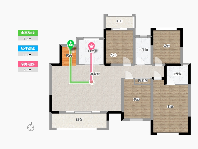 四川省-成都市-中交牧山美庐-116.19-户型库-动静线