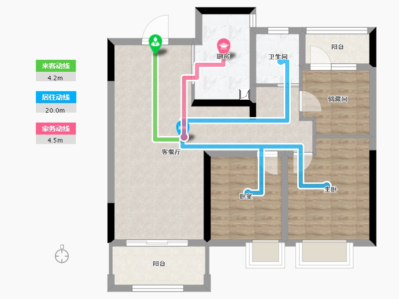 江西省-南昌市-华邦观湖别院-77.31-户型库-动静线