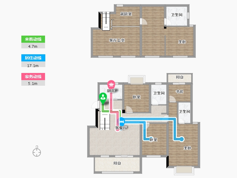 江西省-南昌市-华邦观湖别院-169.64-户型库-动静线