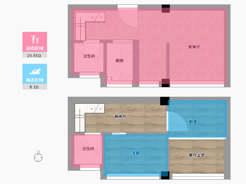 江西省-南昌市-金色广场-31.59-户型库-动静分区