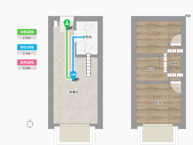 江西省-南昌市-鸿海高新中心・溪园-18.79-户型库-动静线