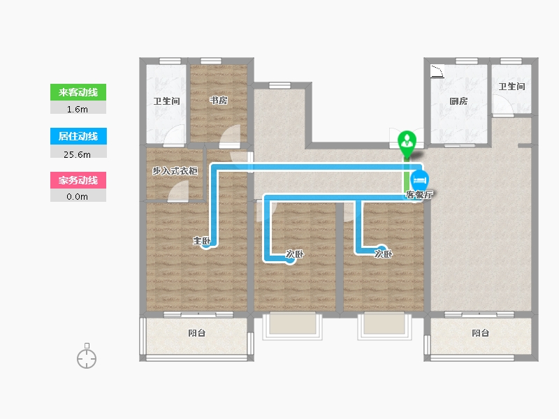 江苏省-无锡市-保利吴樾东方-119.99-户型库-动静线