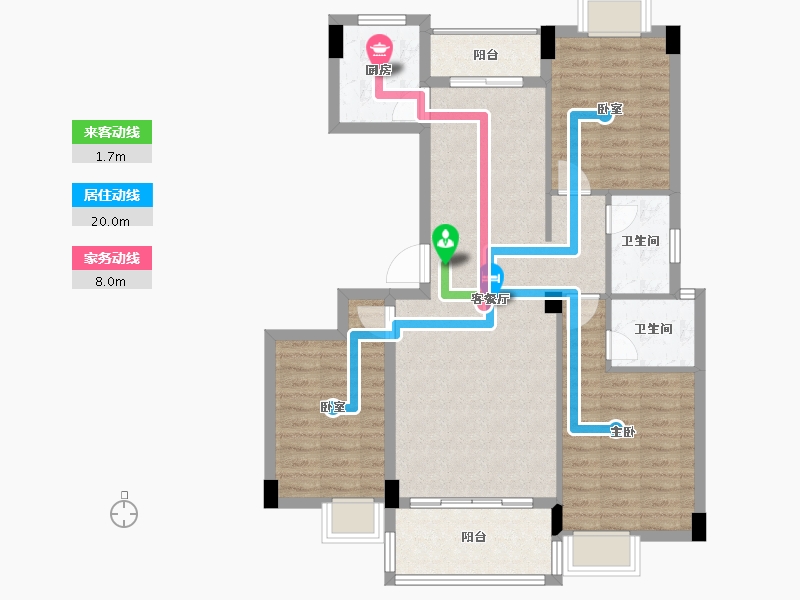 江西省-九江市-君悦府-92.03-户型库-动静线