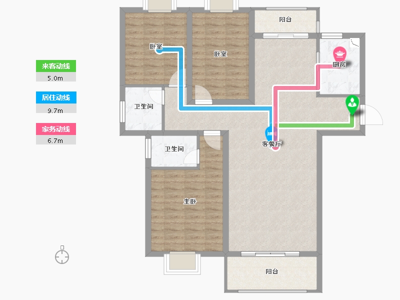 江西省-九江市-晨光・博学府-104.03-户型库-动静线