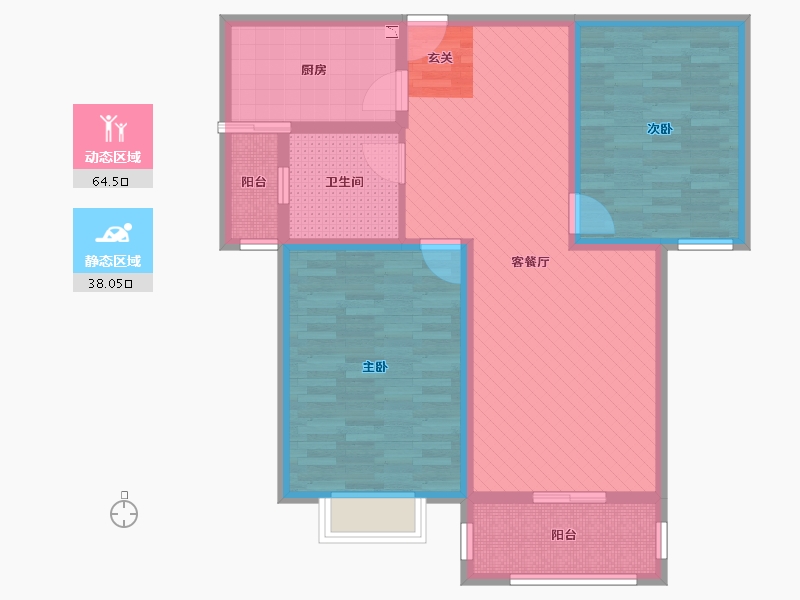 河南省-郑州市-未来宜居-90.31-户型库-动静分区