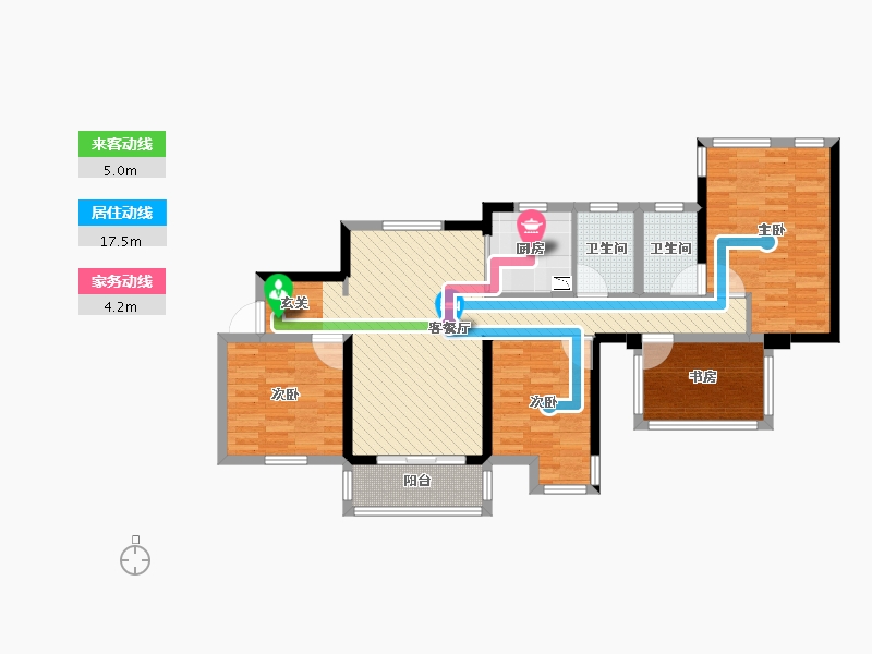 广西壮族自治区-南宁市-中海国际社区-92.34-户型库-动静线