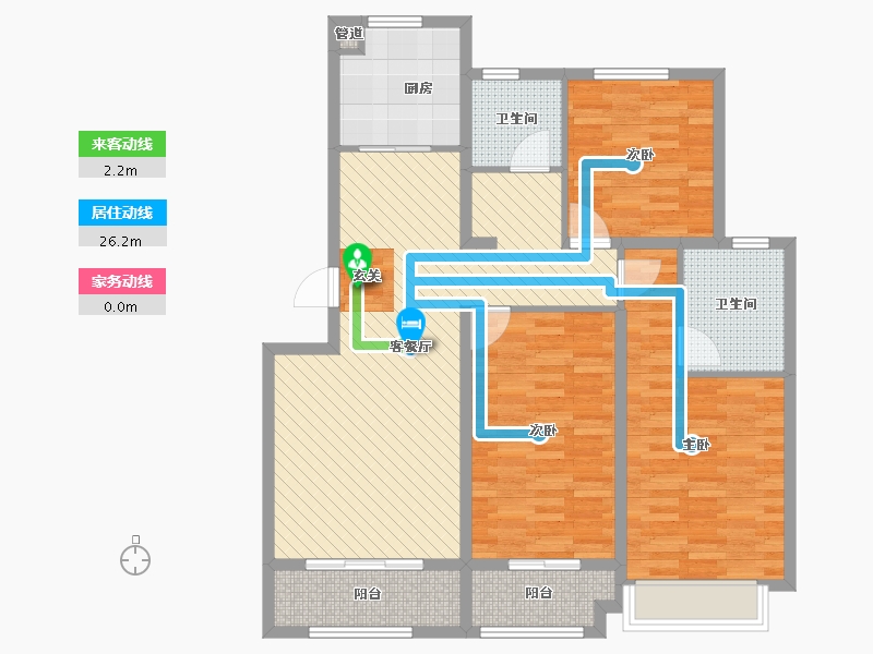 山东省-济南市-中建国熙台-103.35-户型库-动静线