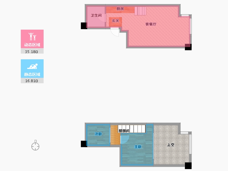 辽宁省-沈阳市-华樾新南站城市广场-63.00-户型库-动静分区