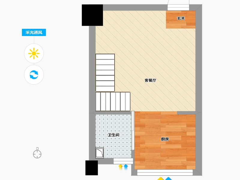 山东省-青岛市-泰龙华府-23.62-户型库-采光通风