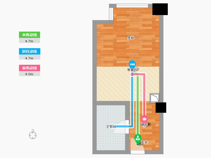 江苏省-苏州市-汇萃商业广场-33.35-户型库-动静线