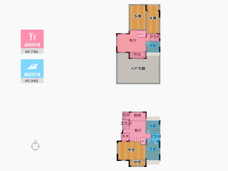 辽宁省-营口市-五矿・铂海湾-273.41-户型库-动静分区