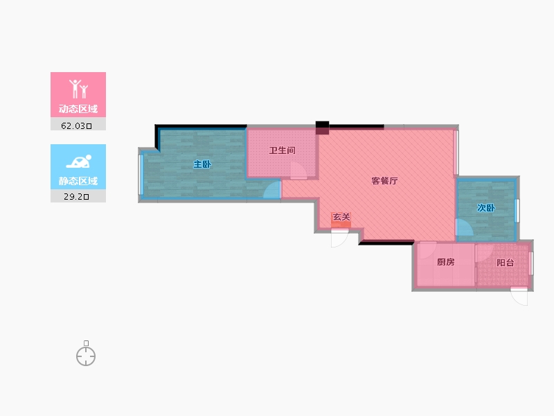 山西省-阳泉市-安康三期-82.46-户型库-动静分区