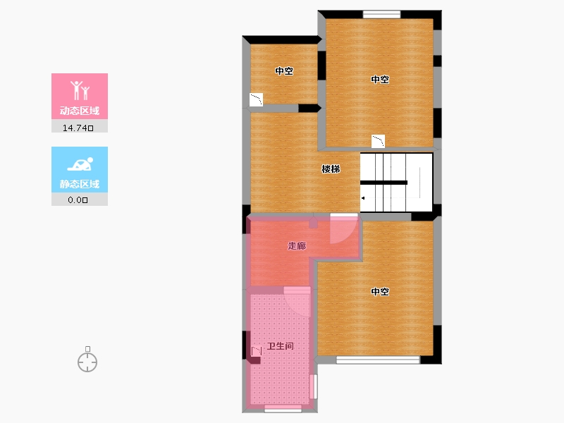 天津-天津市-鸿雁岛-57.57-户型库-动静分区