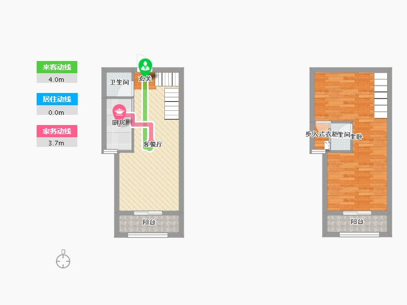 陕西省-西安市-乔布斯-60.57-户型库-动静线